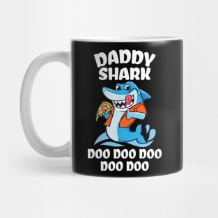 Daddy Shark Doo Doo Fathers Day Mug